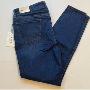 NYDJ SZ 12 Skinny Denim Blue Jeans Dark Wash New
